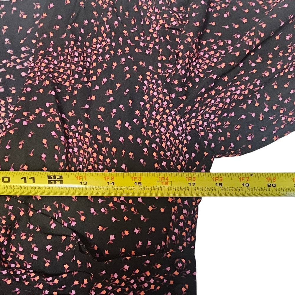 Kate Spade Meadow Wrap Floral Print Dress Size 10 - Picture 13 of 15